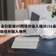 31省份新增25例境外输入确诊/31省份新增境外输入病例